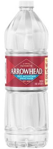 Arrowhead Spring Water 1L