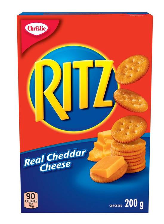 Ritz Real Cheddar Cheese Crackers (200 g)