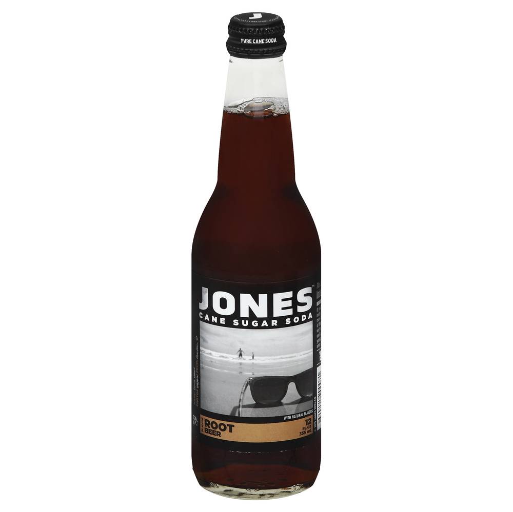 Jones Root Beer Cane Sugar Soda (12 fl oz)