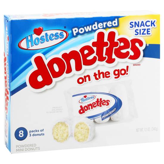 Hostess Powdered Snack Size Donettes (8 x 3 donuts)