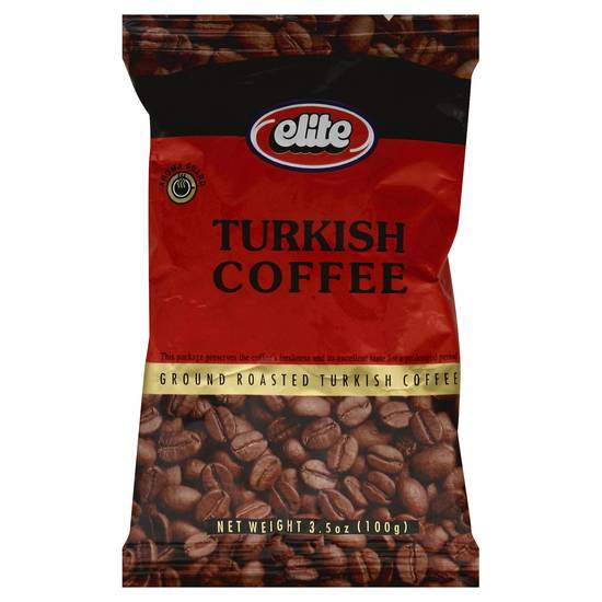 Elite Ground Roasted Turkish Coffee (3.5 oz)