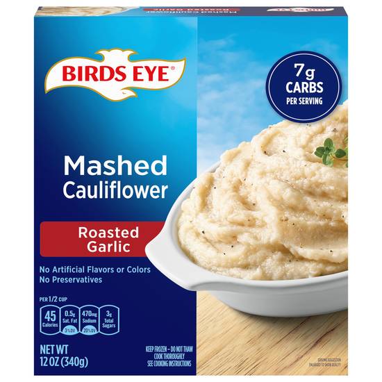 Birds Eye Roasted Garlic Mashed Cauliflower