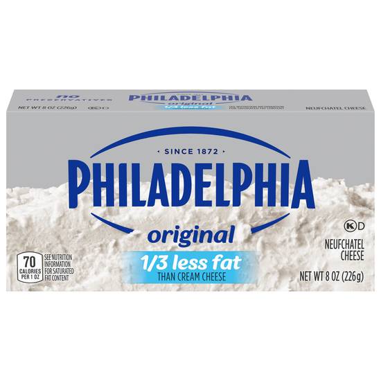 Philadelphia Less Fat Cream Cheese