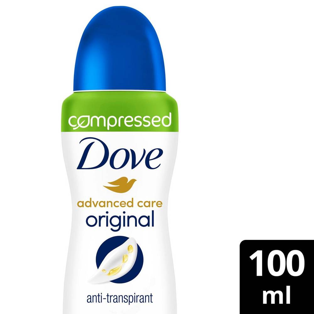 Dove Compressed Advanced Care déodorant Anti-Transpirant Spray Original 100 ml