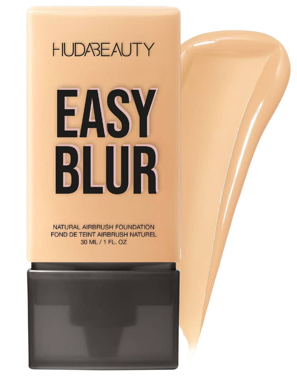 Huda Beauty Easy Blur Natural Airbrush Foundation with Niacinamide Custard 220N