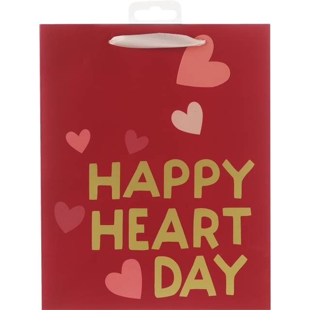 Red & Pink 'Happy Heart Day' Cub Bag