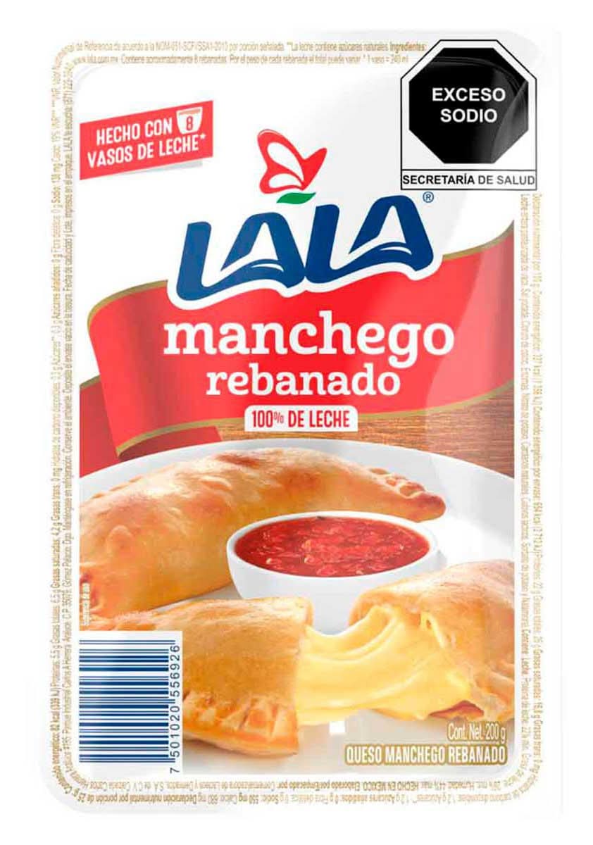 Lala · Queso manchego rebanado (200 g)