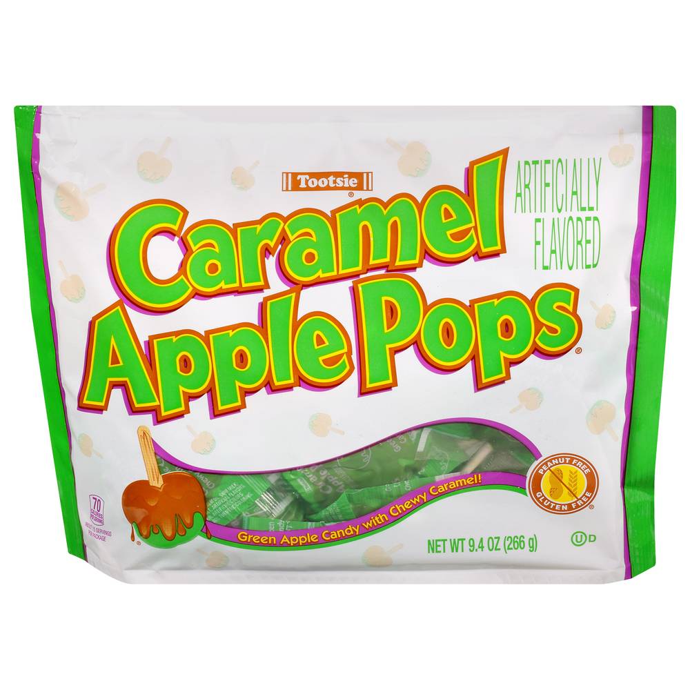 Tootsie Roll Candy Pops, Caramel Apple (9.4 oz)