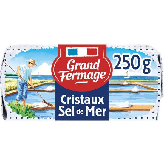Grand Fermage Beurre Demi-Sel - 80% Mat.Gr - Cristaux de sel de mer de Noirmoutier 250g