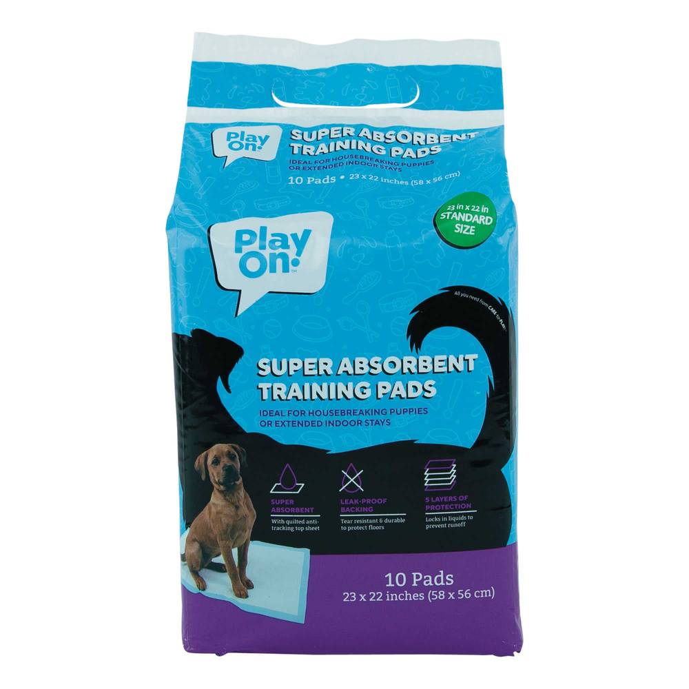 Play On Super Absorbent Training Pad, 30 Count, 23 x 22