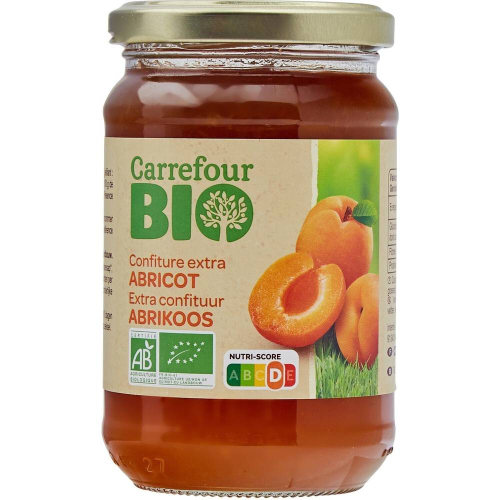 Carrefour Bio - Confiture bio abricots
