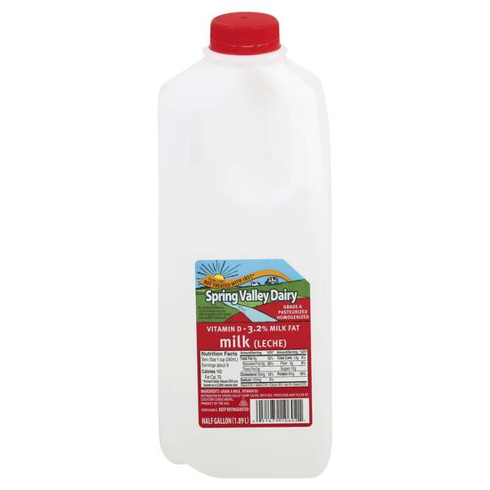 Spring Valley Dairy Vitamin D Milk Leche (1.89 L)