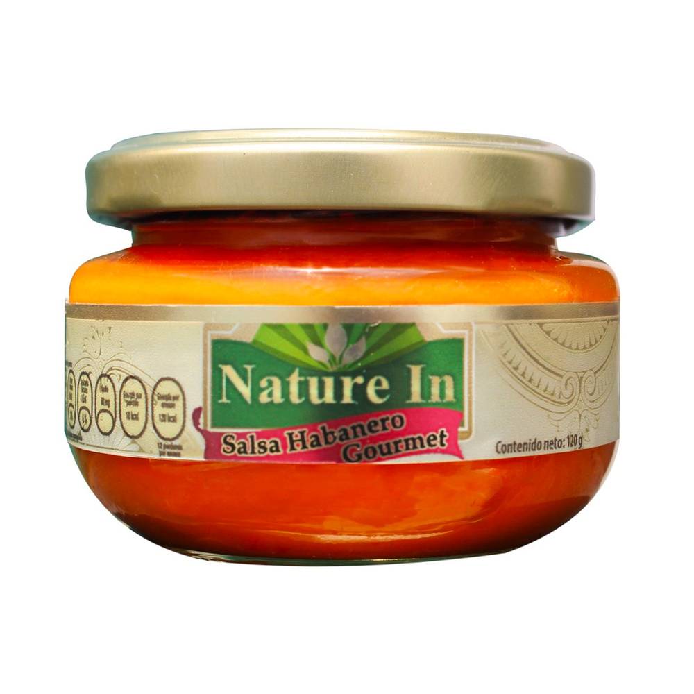 Nature in salsa gourmet de chile habanero (120 g)