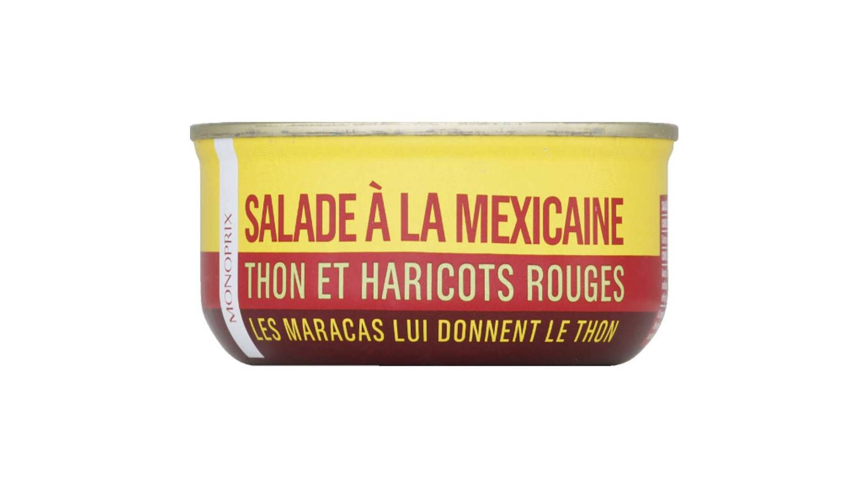 Monoprix Salade à la mexicaine thon et haricots rouges La boîte de 250 g