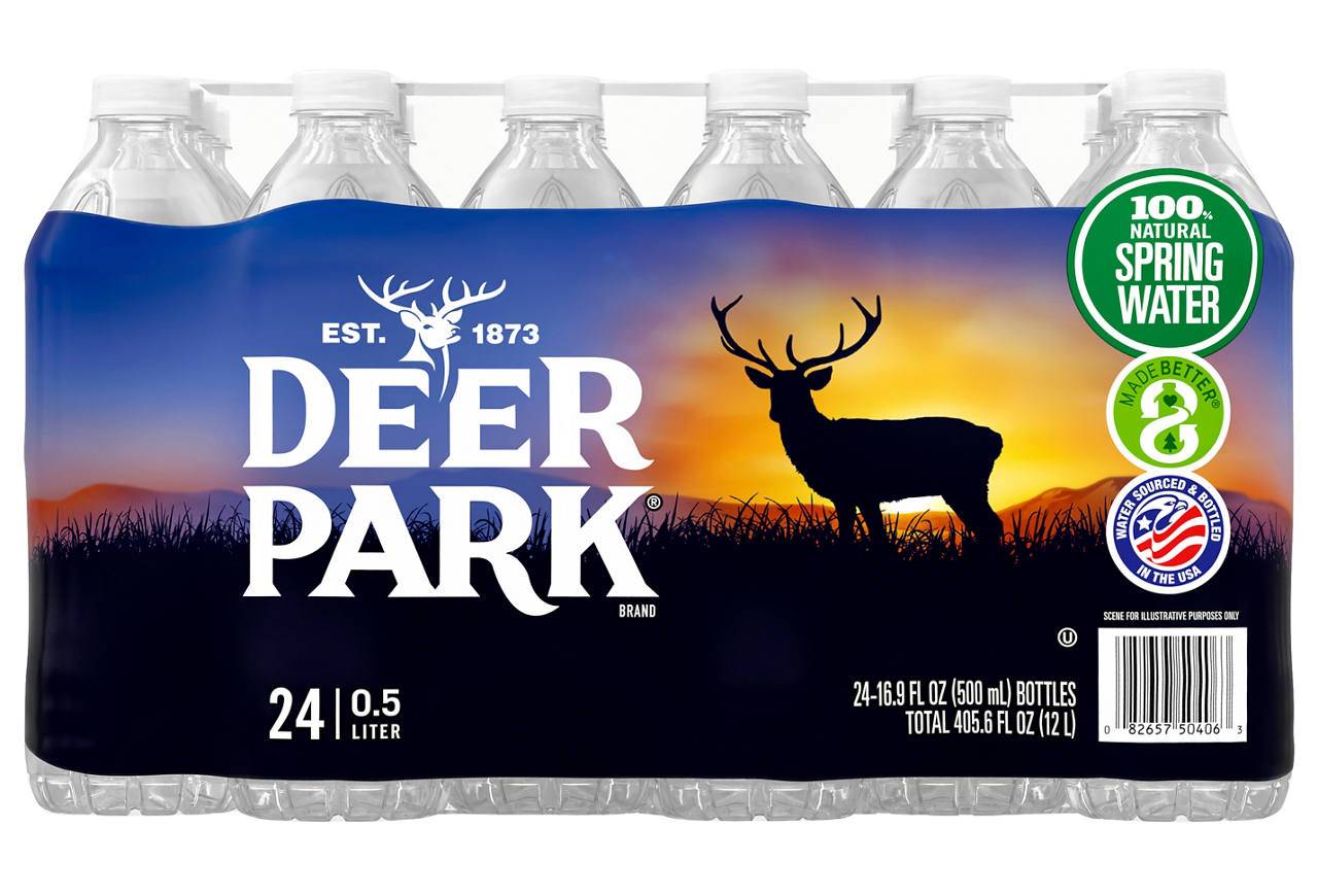 Deer Park Spring Water, 100% Natural