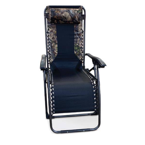 Gravity Lounge Chair in Camoflage Or Waterwave