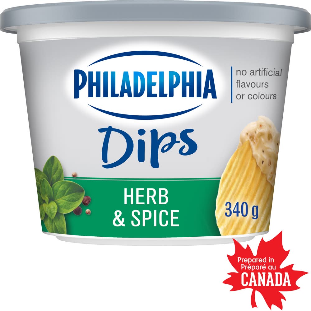 Philadelphia Dips, Herb & Spice (340 g)