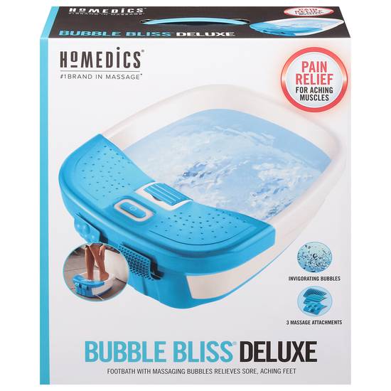 Homedics Bubble Bliss Deluxe Foot Spa