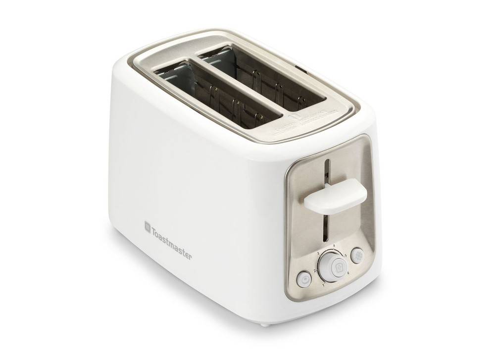 Toastmaster White Two-Slice Toaster