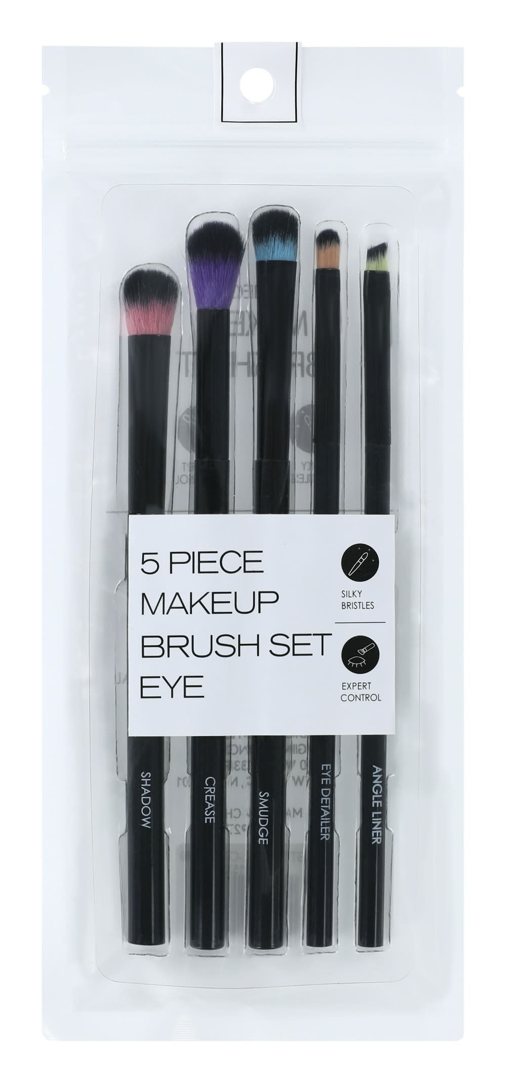 Eye Makeup Brush 5-Piece Set Black