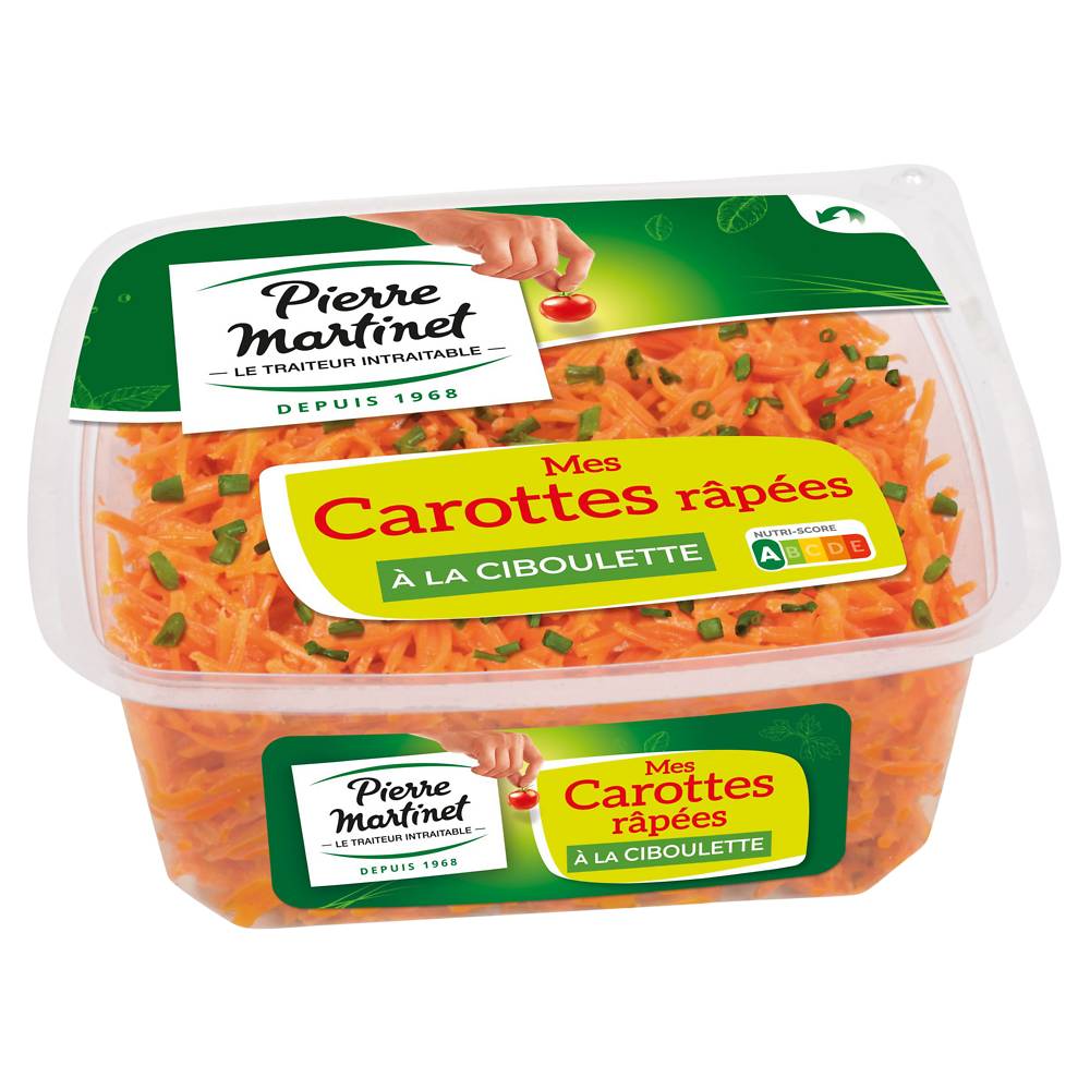 Pierre Martinet - Carottes carottes râpées à la ciboulette