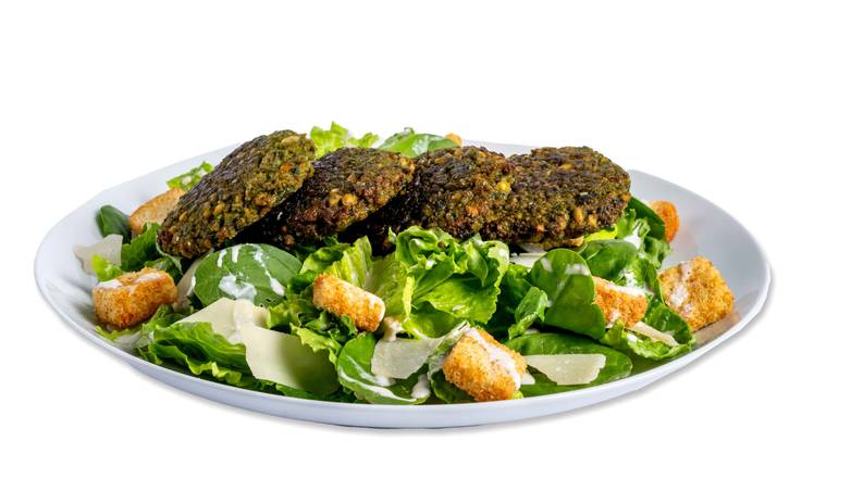 Caesar Salad w/ Falafel