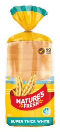 Natures Fresh 700gm Super Thick Toast