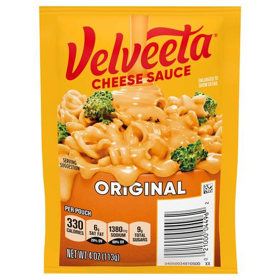 Velveeta Cheese Sauce Pouch Original