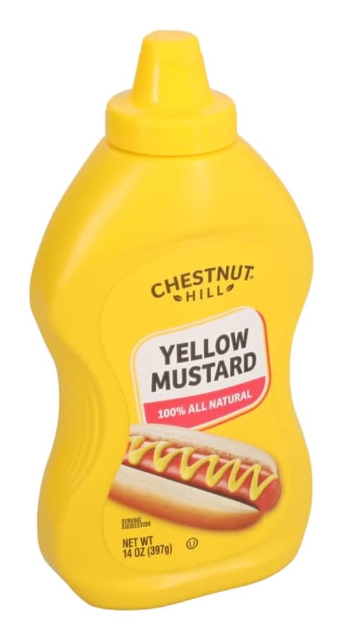 Chestnut Hill 100% Natural Yellow Mustard (14 oz)