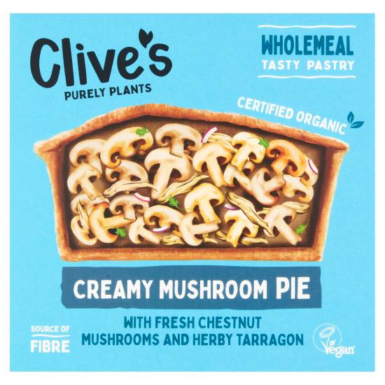 Clive's Creamy Mushroom Pie