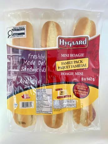 Hygaard Mini Hoagie (822 g, 6 ct)