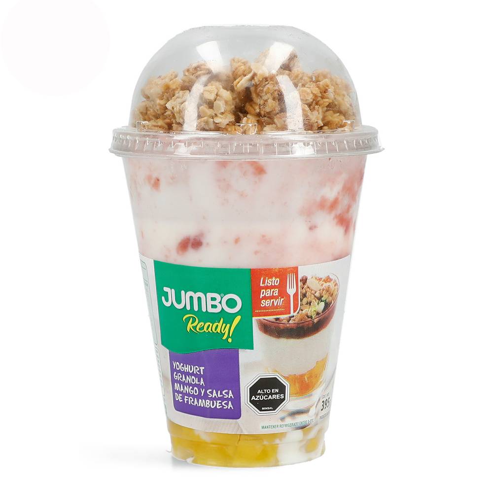 Cuisine & Co · Yogurth + granola mango frambuesa (395 g)