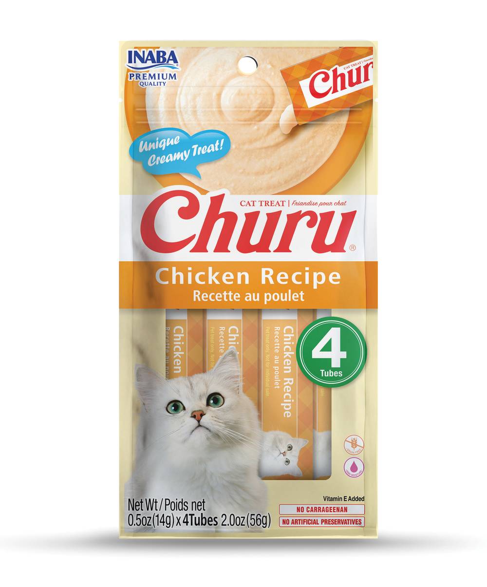 INABA Churu Chicken Recipe Cat Treat (2 oz)