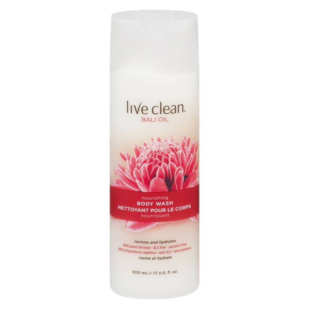 Live Clean Nourishing Body Wash With Bali Oil