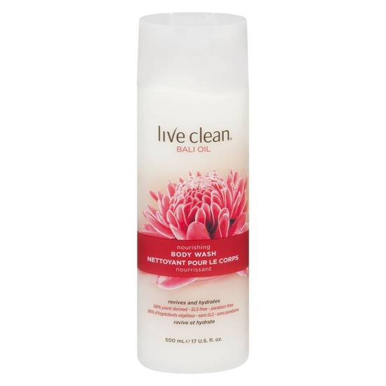 Live Clean Nourishing Body Wash With Bali Oil (500 ml)