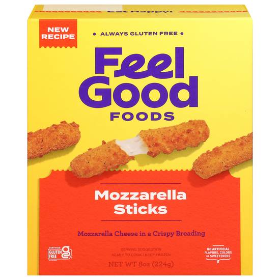 Feel Good Foods Gluten Free Mozzarella Sticks