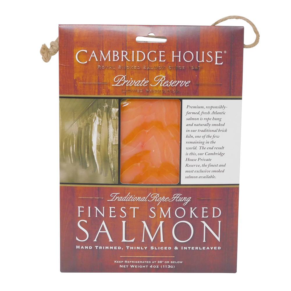 Cambridge House Private Reserve Rope Hung Cold Smoked Salmon