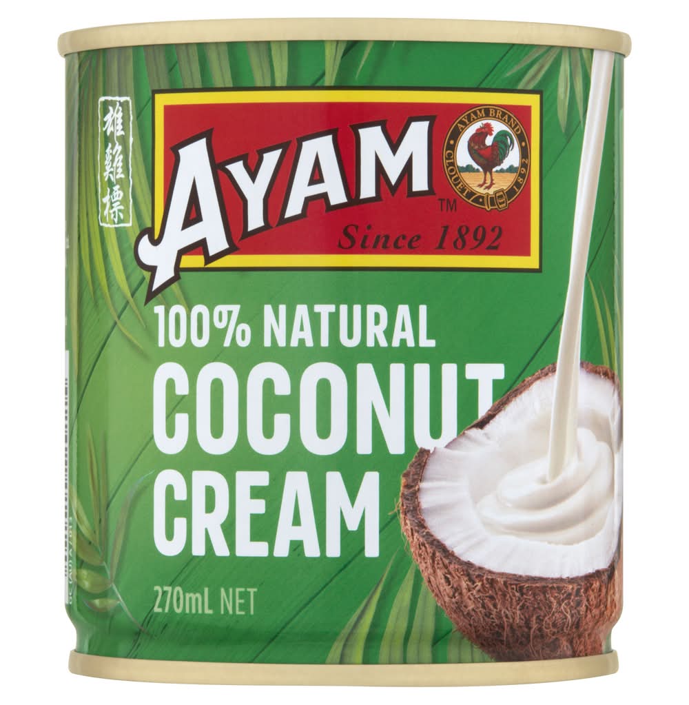 Ayam 100% Natural Coconut Cream (270mL)
