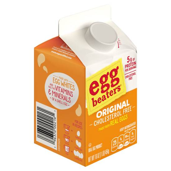 Egg Beaters Original Cholesterol Free Substitute Made From Real Eggs