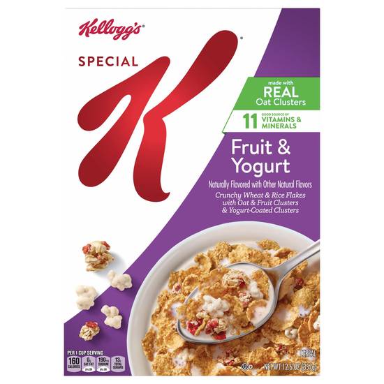 Kellogg's K Special Breakfast Cereal (fruit & yogurt)