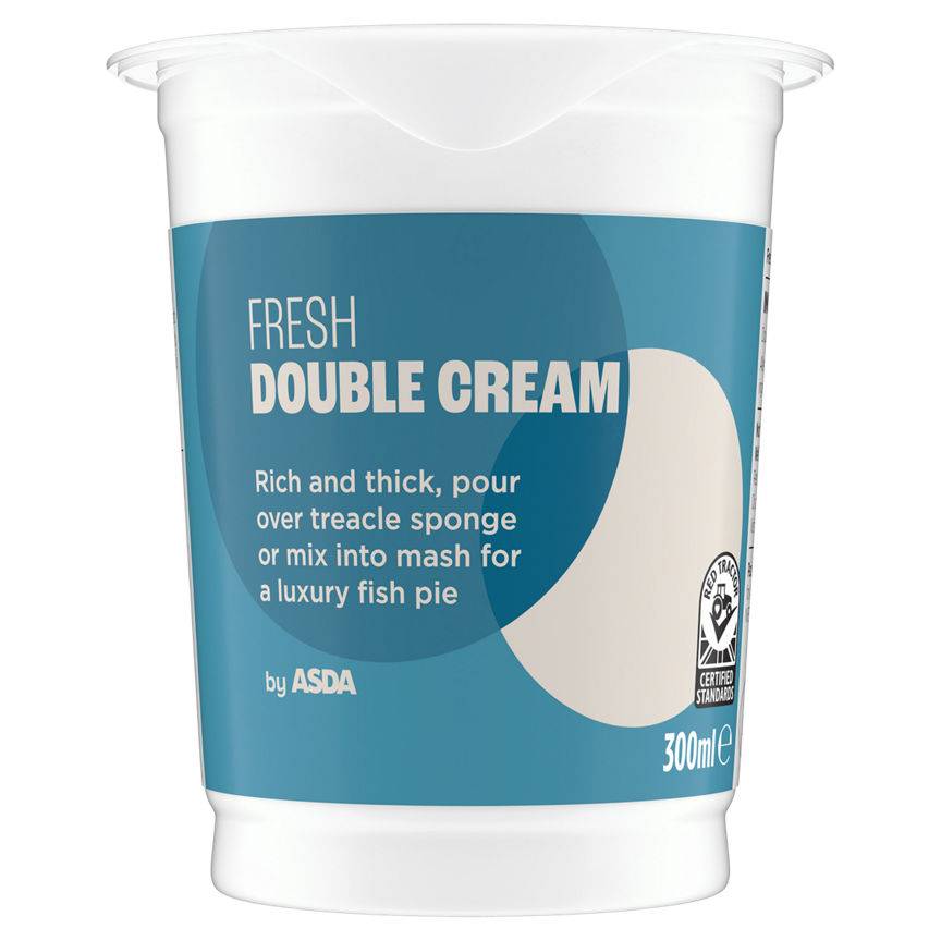 ASDA Fresh Double Cream 300ml