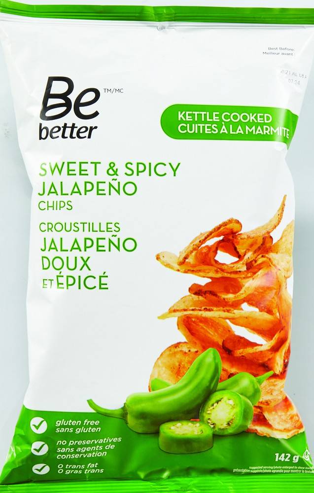 Be Better Sweet & Spicy Jalapeno Chips (142 g)