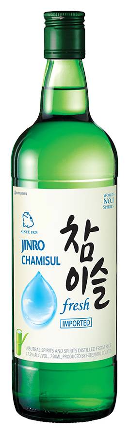 Jinro Chamisul Fresh Soju (750 ml)