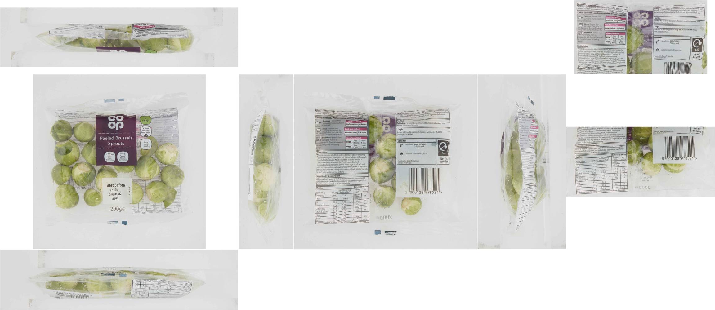 Coop Peeled Brussels Sprouts Delivery Near Me Order Online Uber Eats