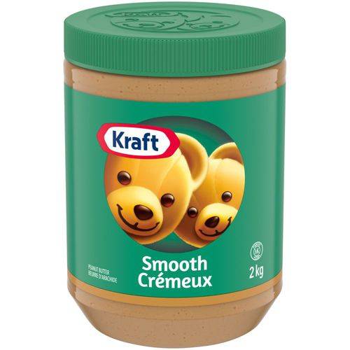 Kraft beurre d'arachide crémeux - smooth peanut butter