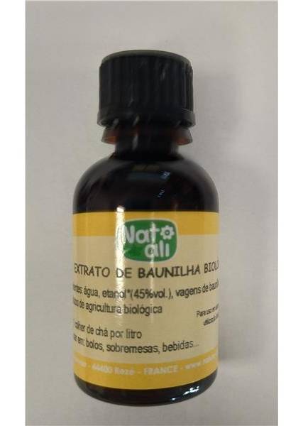 Extrato de Baunilha Bio