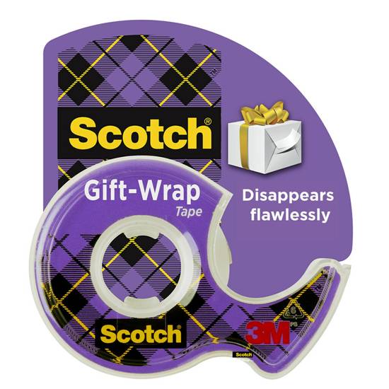 3M Scotch Gift Wrap Tape, 3/4 inch x 650 inch