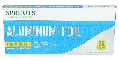 Sprouts Aluminum Foil Individual Sheets