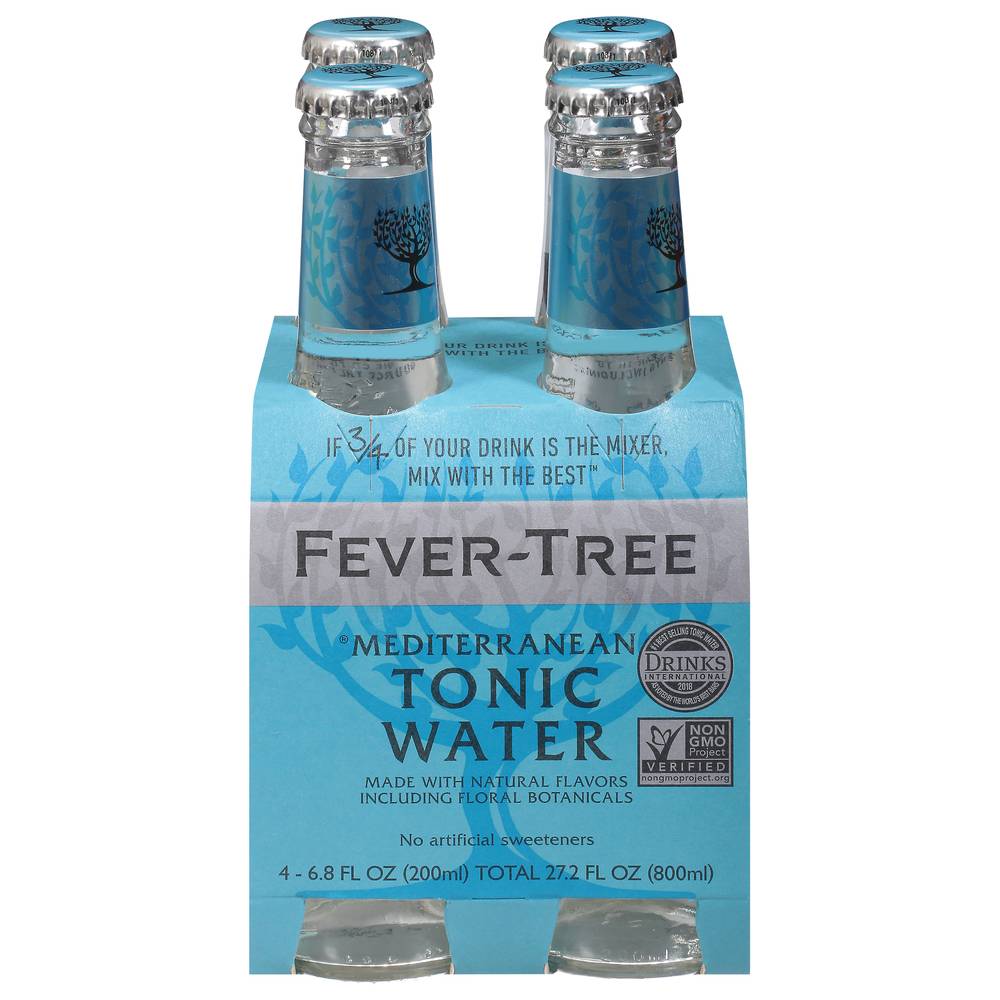 Fever-Tree Mediterranean Tonic Water (4 ct 6.8 fl oz)