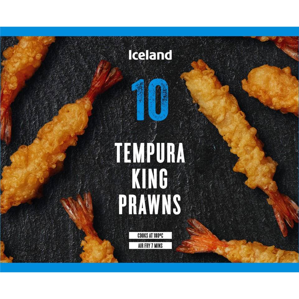 Iceland 10 Pack Tempura Prawns